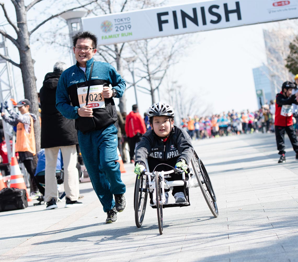 東京マラソン RUN with HEART